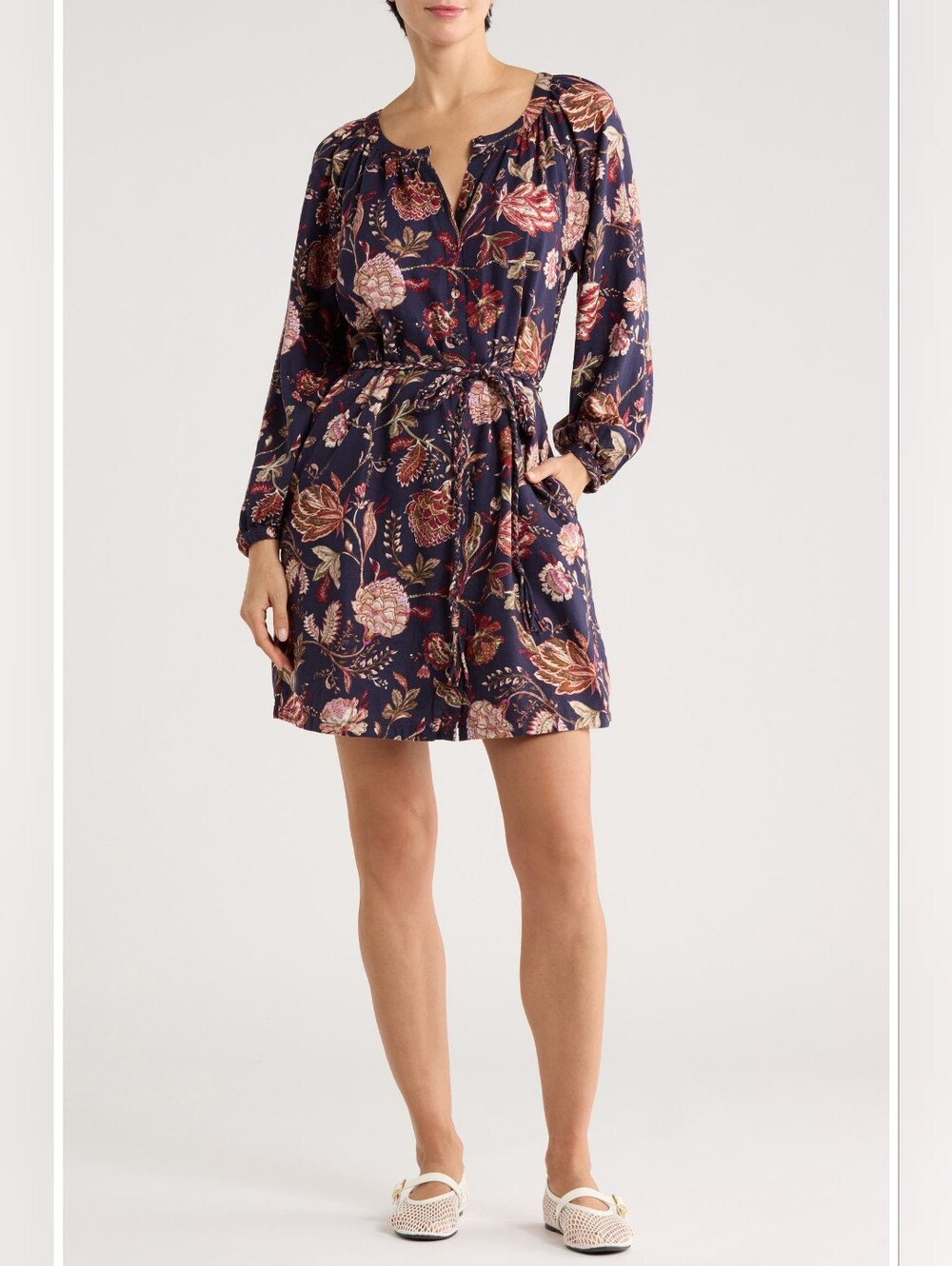 Tommy Bahama Exquisite Blooms Long Sleeve Dress NWT $178